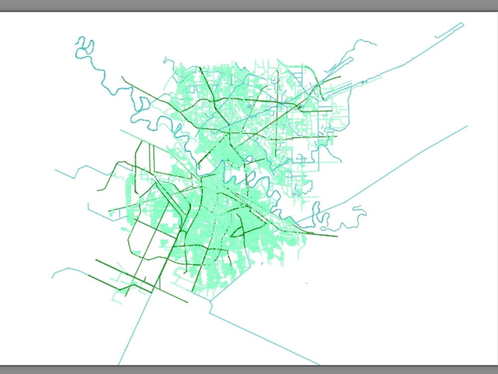 Plano Topografico Urbano
