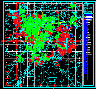 Plano de la ciudad de uruapan michoacan