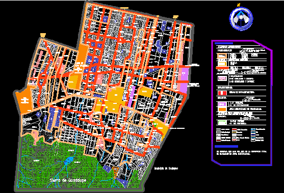 Utilisations du sol Coacalco