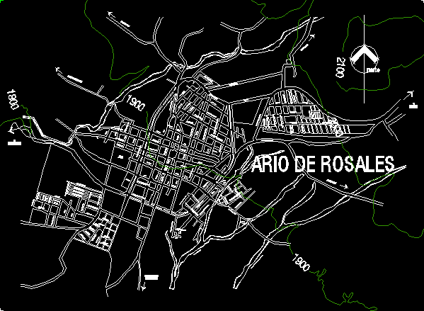 Plano ario de rosales michoacan