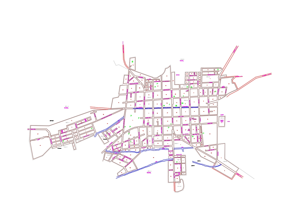 Plano Urbano Detallado