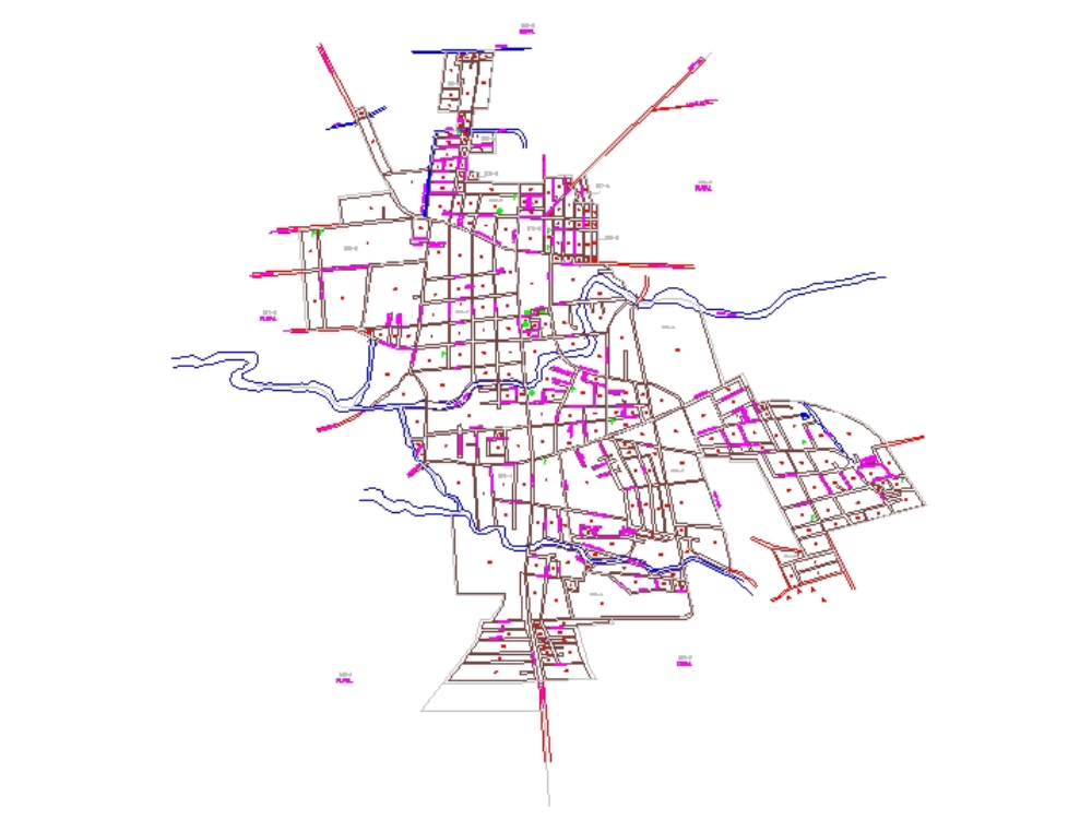 Plano Urbano Detallado de Tarimoro