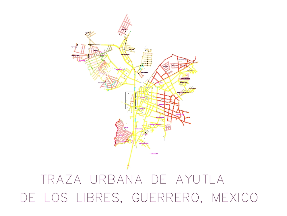Plano Urbano Vibrante de Ayutla