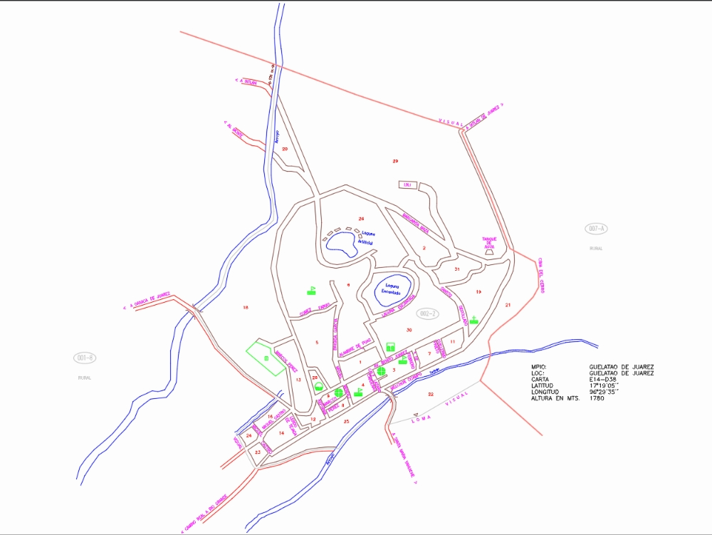 Desarrollo Urbanistico en Guelatao de Juarez