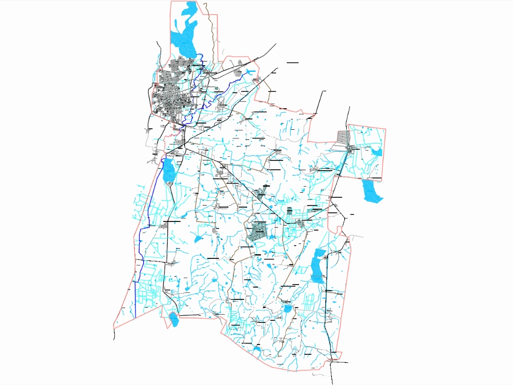 Mapa Urbano Detallado