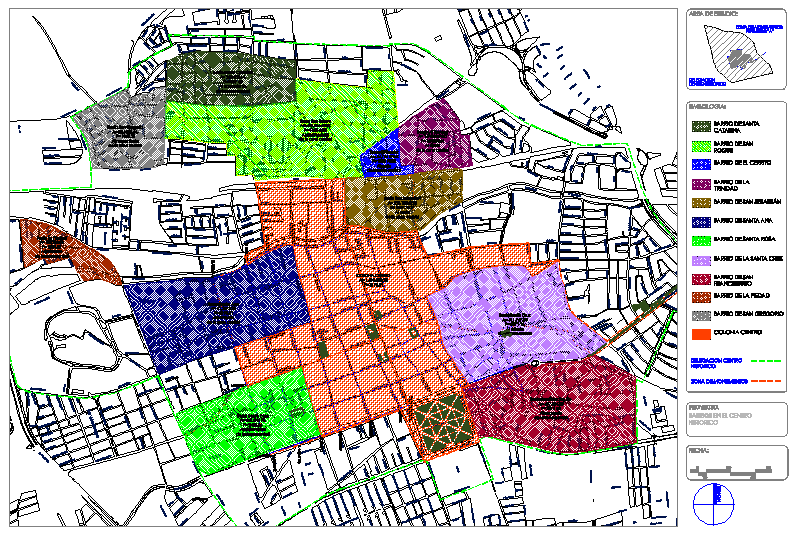 Stadtteile von Querétaro