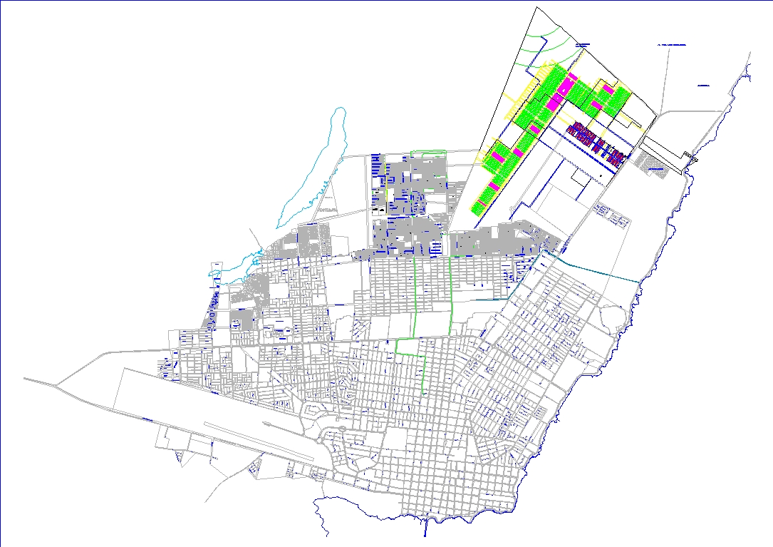 Plano Urbano de Chetumal
