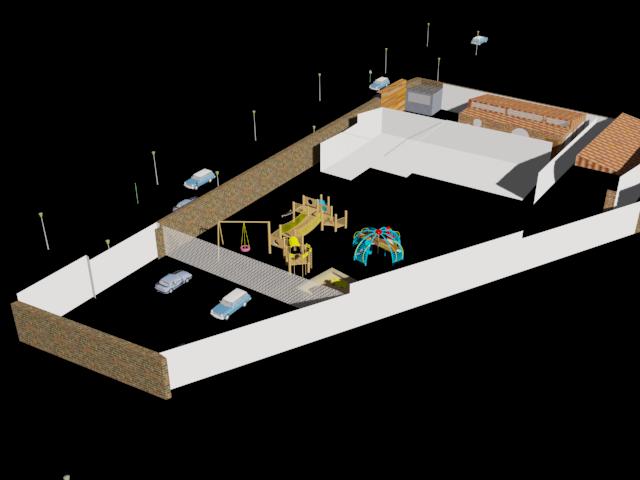 Espacio Recreativo 3D
