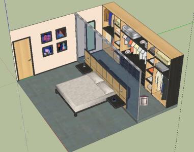 Mobiliario dormitorio skp