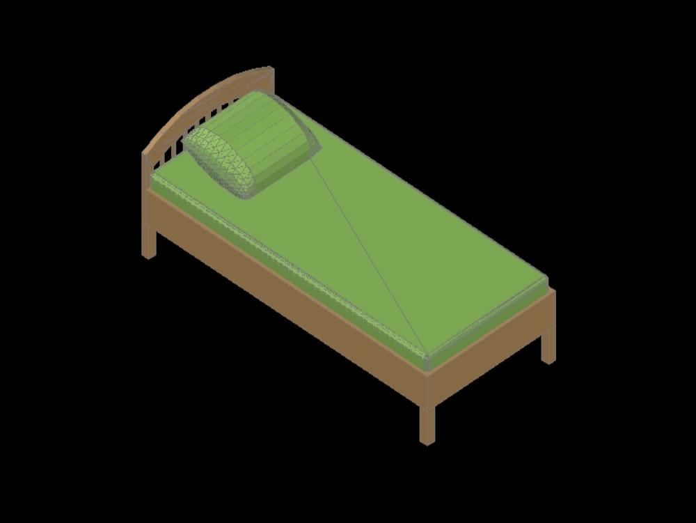 cama 3d