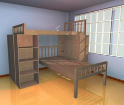 bunk bed - bunk beds