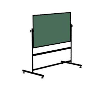 Movable whiteboard; with steel structure max