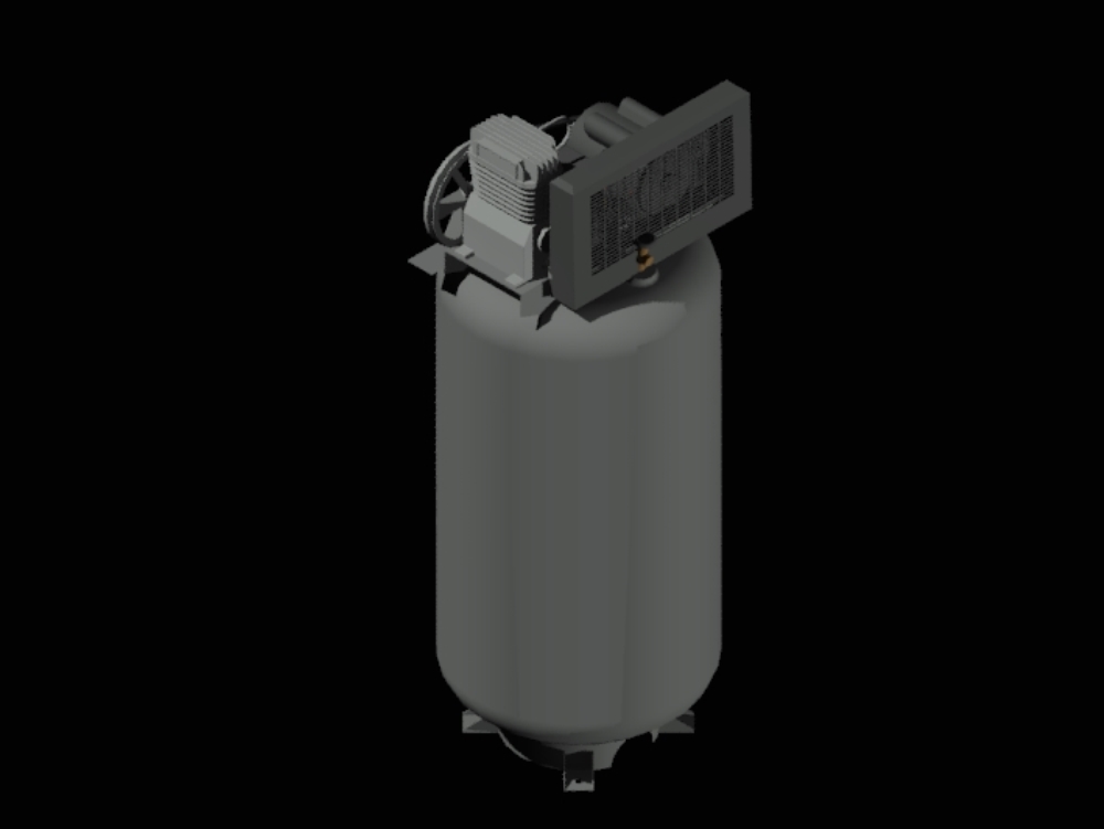 Compresor de aire vertical campbell