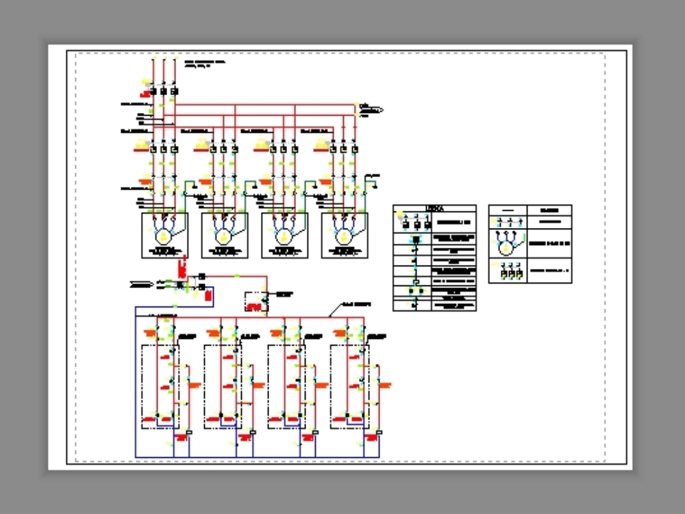 Diagram multiwire pumping system