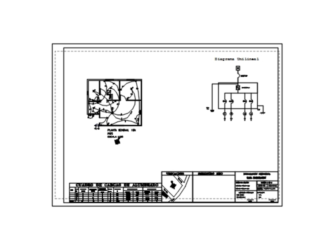 Housing electrical project plan
