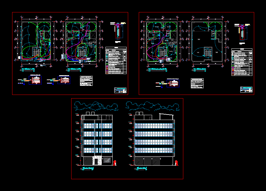 Electricidad edificio multifamiliar 05 niveles