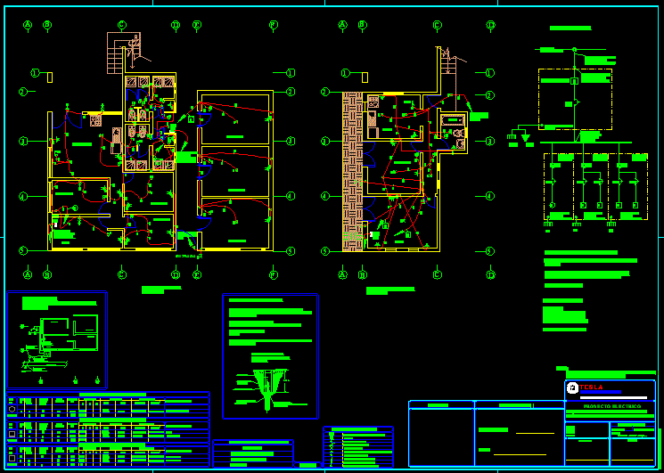 Proyecto electrico de hostal