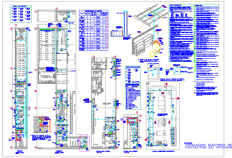 Oficinas - proyecto electrico