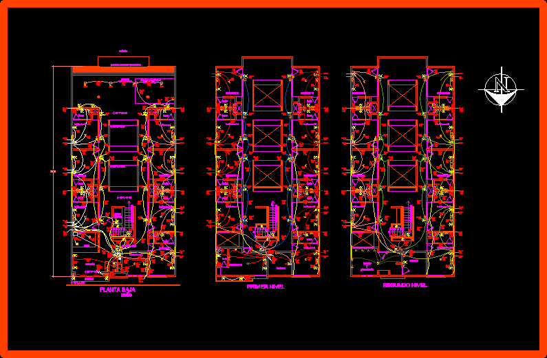 Hotel las palmas. - proyecto electrico