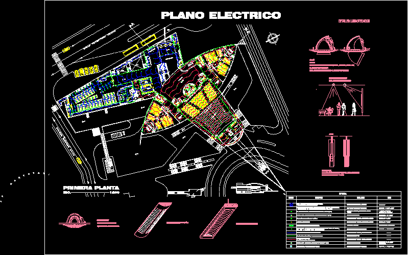 Instalacion electrica audtorio