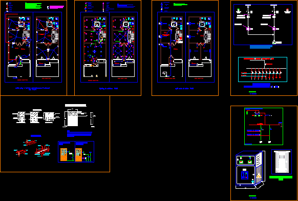 Trabajo de electricidad para vivienda de 150m2