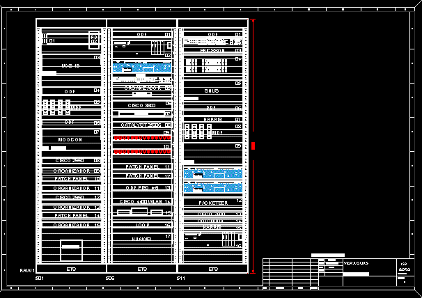 Rack de telecomunicaciones