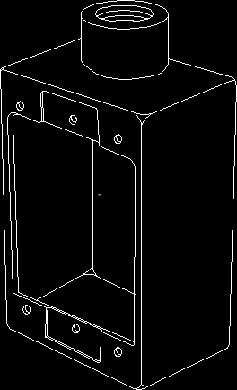 Caja de registro tipo fs