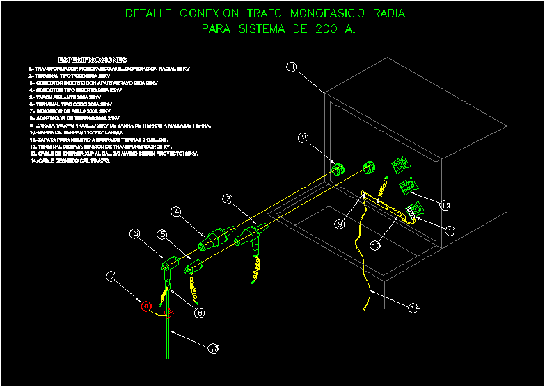 Transformador monofasico