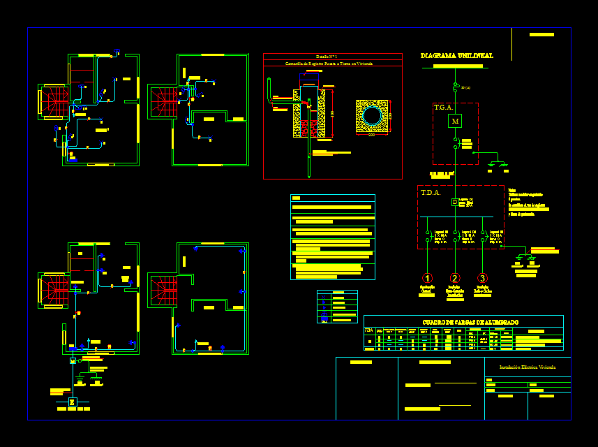 Electricidad de casa de gobierno