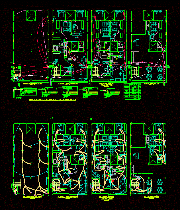 Planos de electricas - vivienda