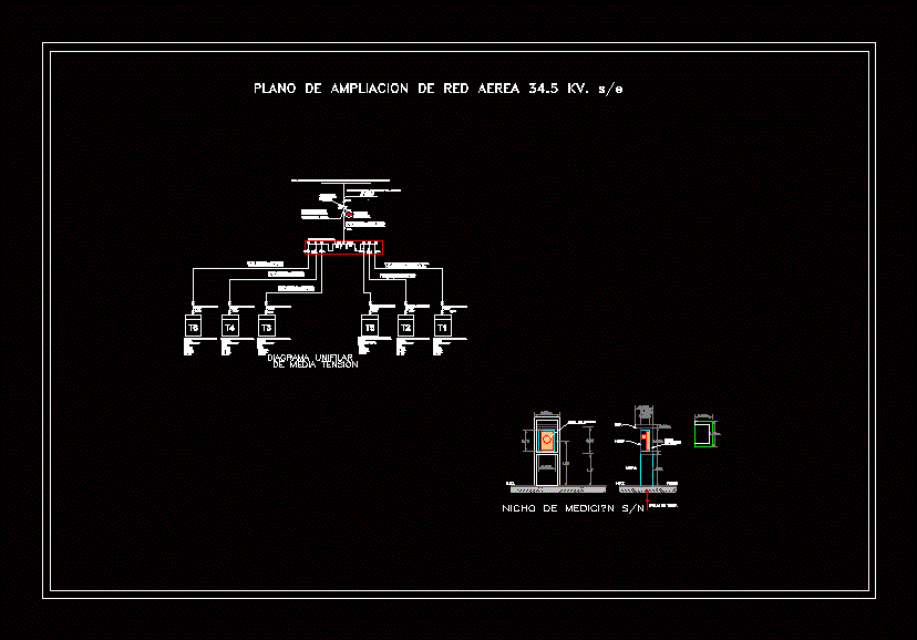 Ejemplo diagrama unifamiliar