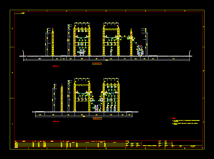 Proyecto de electrificacion - torre de alta tension