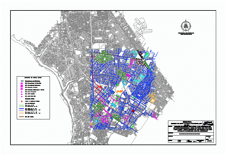 Electricidad - postes de alumbrado