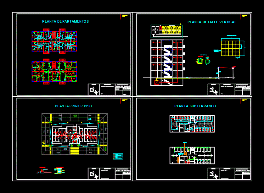 Proyecto electrico de multifamiliar