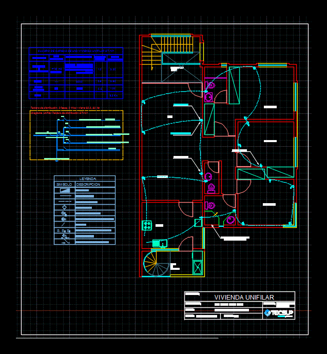 Casa unifamiliar - electricidad