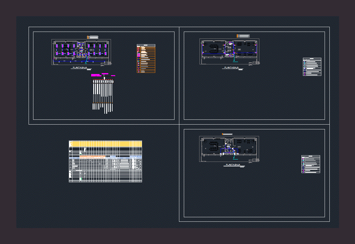 Circuito de iluminacion;tomas y senalizacion