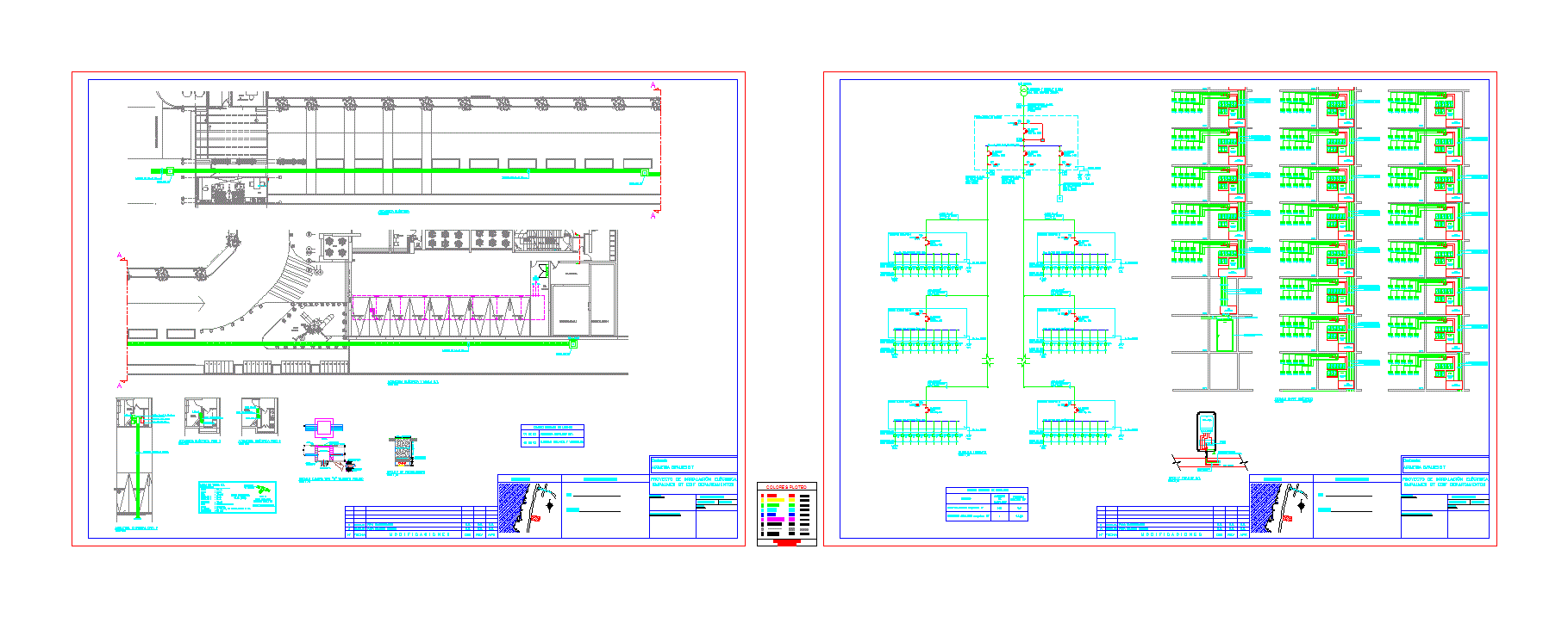 Proyecto de instalacion electrica edificio