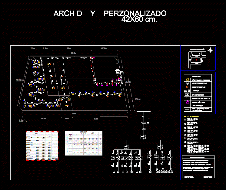 Plano electrico bodega