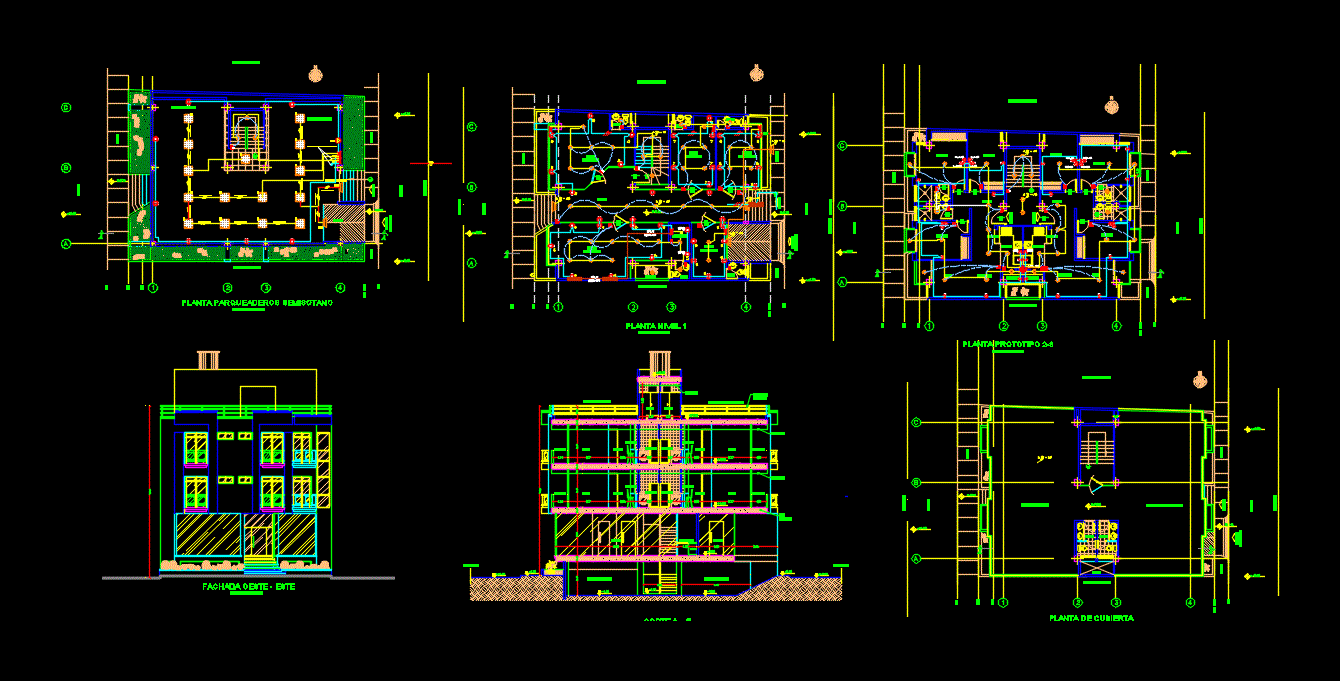 Edificio puerto colombia - inst. electricas