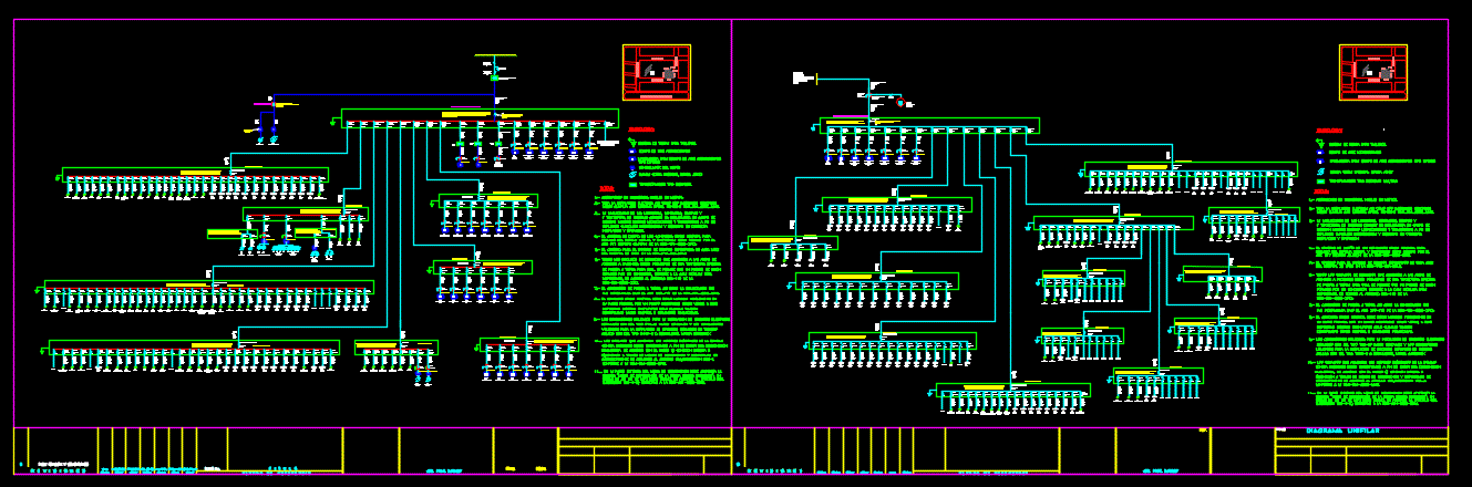 Diagrama unifilar de fuerza electrica