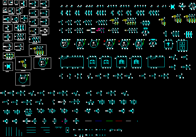 Templates and electrical symbols