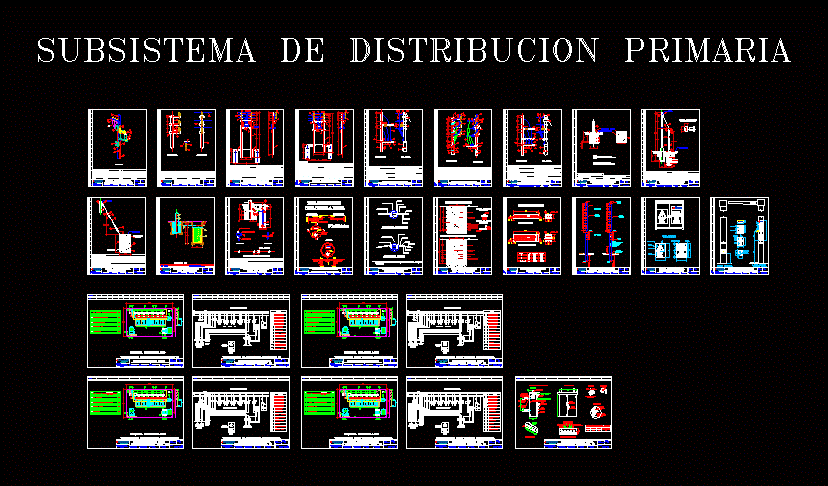 Subsistema de distribucion primaria