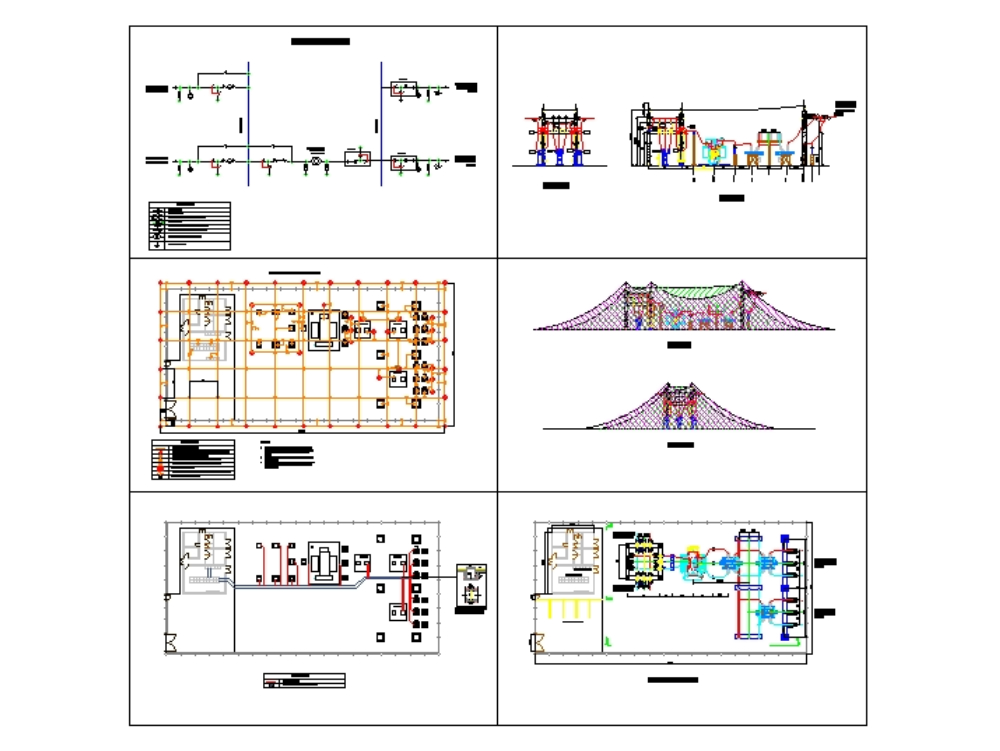 Subestación eléctrica hibrida.