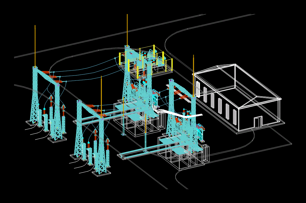 110 kv trafo bay