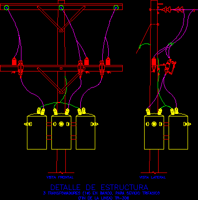 Transformador trifasico