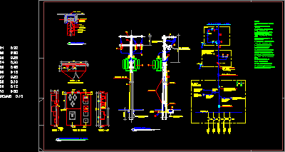 Estructura de subestacion electrica