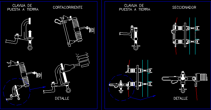 Detalle de seccionamiento