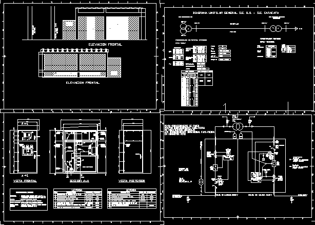 Planos finales subestacion