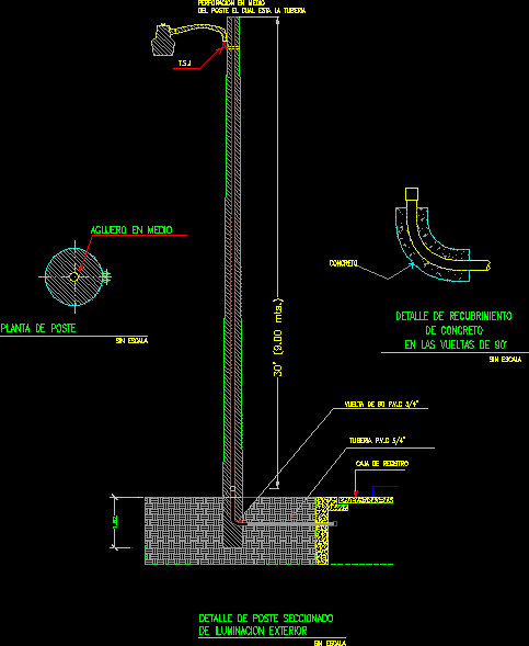 Poste de alumbrado