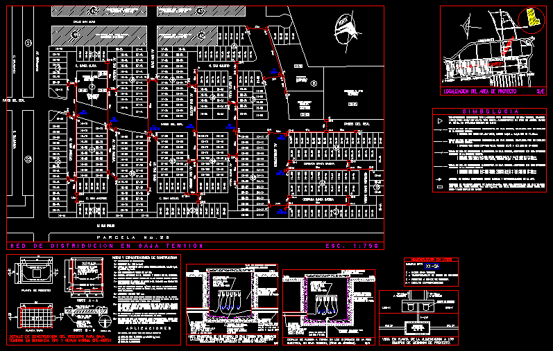 Proyecto de electrificacion de un fraccionamiento